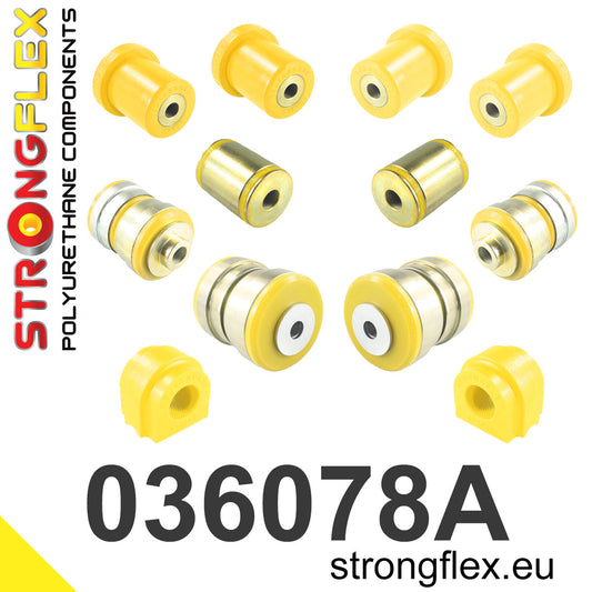 036078A Front suspension bush kit SPORT Sport (Yellow) BMW Seria 5 VI (09-17) F10 / F11 / F07