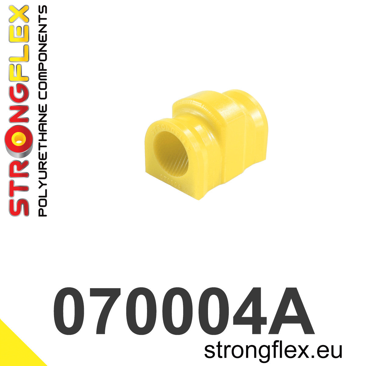 070004A Front anti roll bar bush SPORT Sport (Yellow) Ford Fiesta MK7 / MK7 ST (08-17)