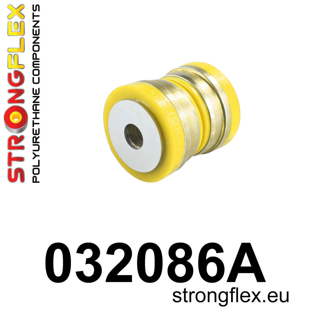 032086A Rear diff mount - front bush SPORT Sport (Yellow) BMW Seria 8 I (90-99) E31