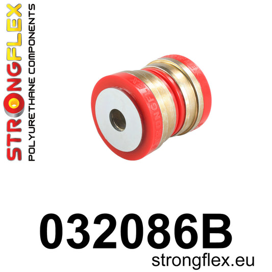 032086B Rear diff mount - front bush Standard (Red) BMW Seria 8 I (90-99) E31