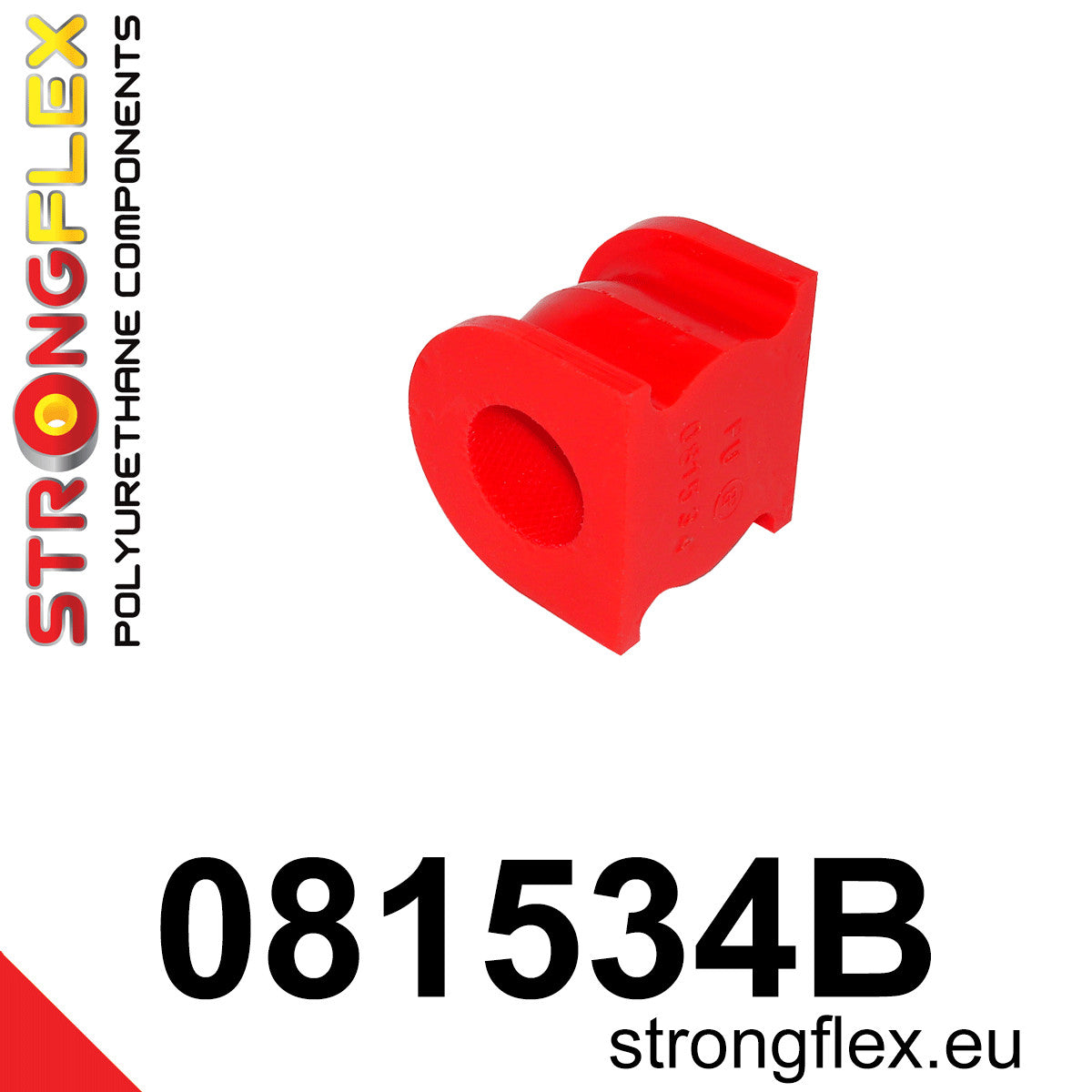 081534B Front / rear anti roll bar bush Standard (Red) Acura TL III (03-08) UA6 / UA7