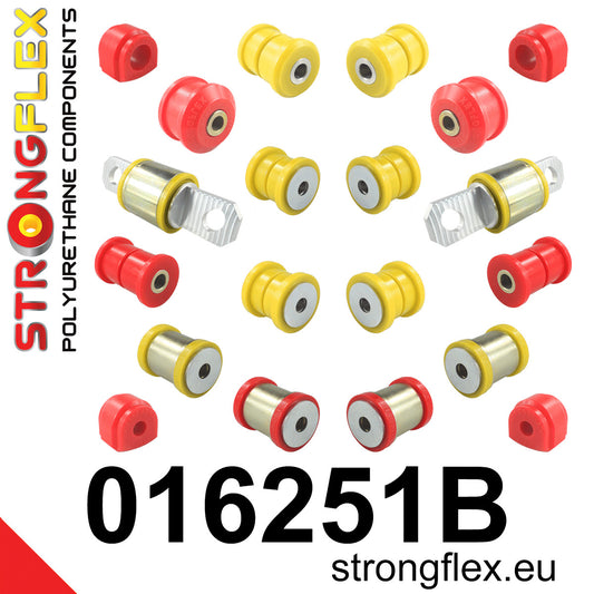 016251B Full suspension bush kit Standard (Red) Alfa Romeo Giulietta III (10-20) type 940