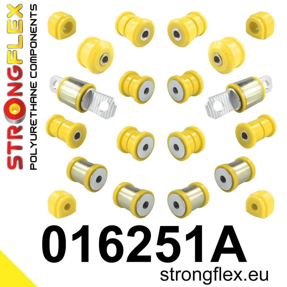 016251A Full suspension bush kit SPORT Sport (Yellow) Alfa Romeo Giulietta III (10-20) type 940