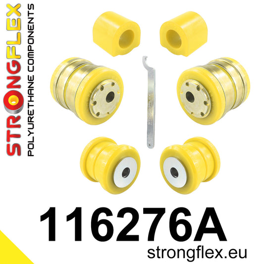 116276A Front suspension bush kit SPORT Sport (Yellow) Mercedes GLK (08-15) X204