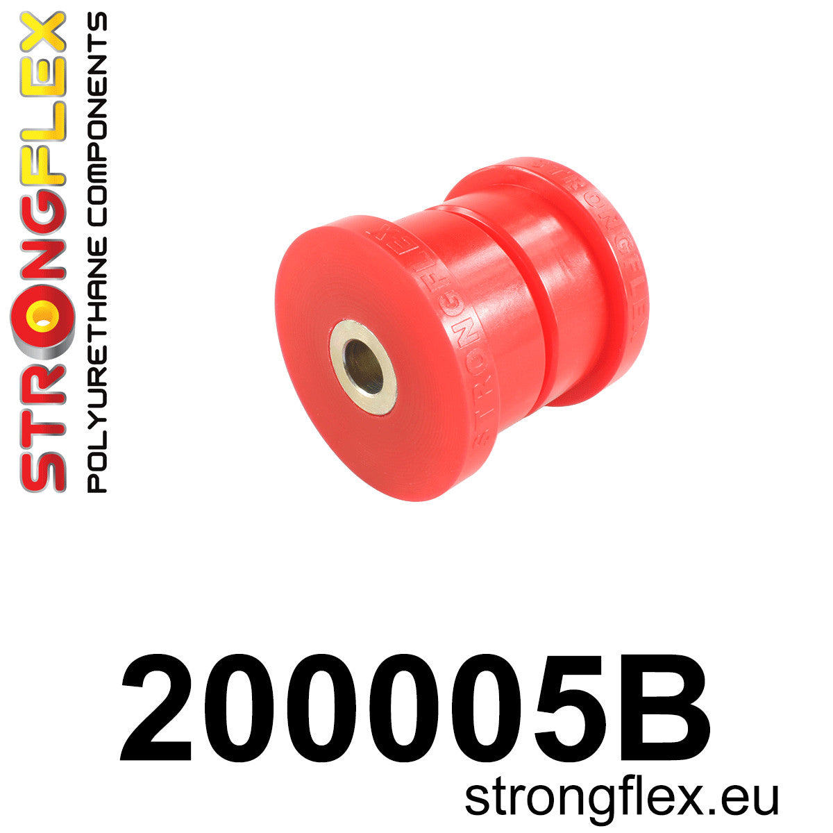200005B Rear trailing arm bush – rear Standard (Red) Suzuki Ignis I (00-05) FH