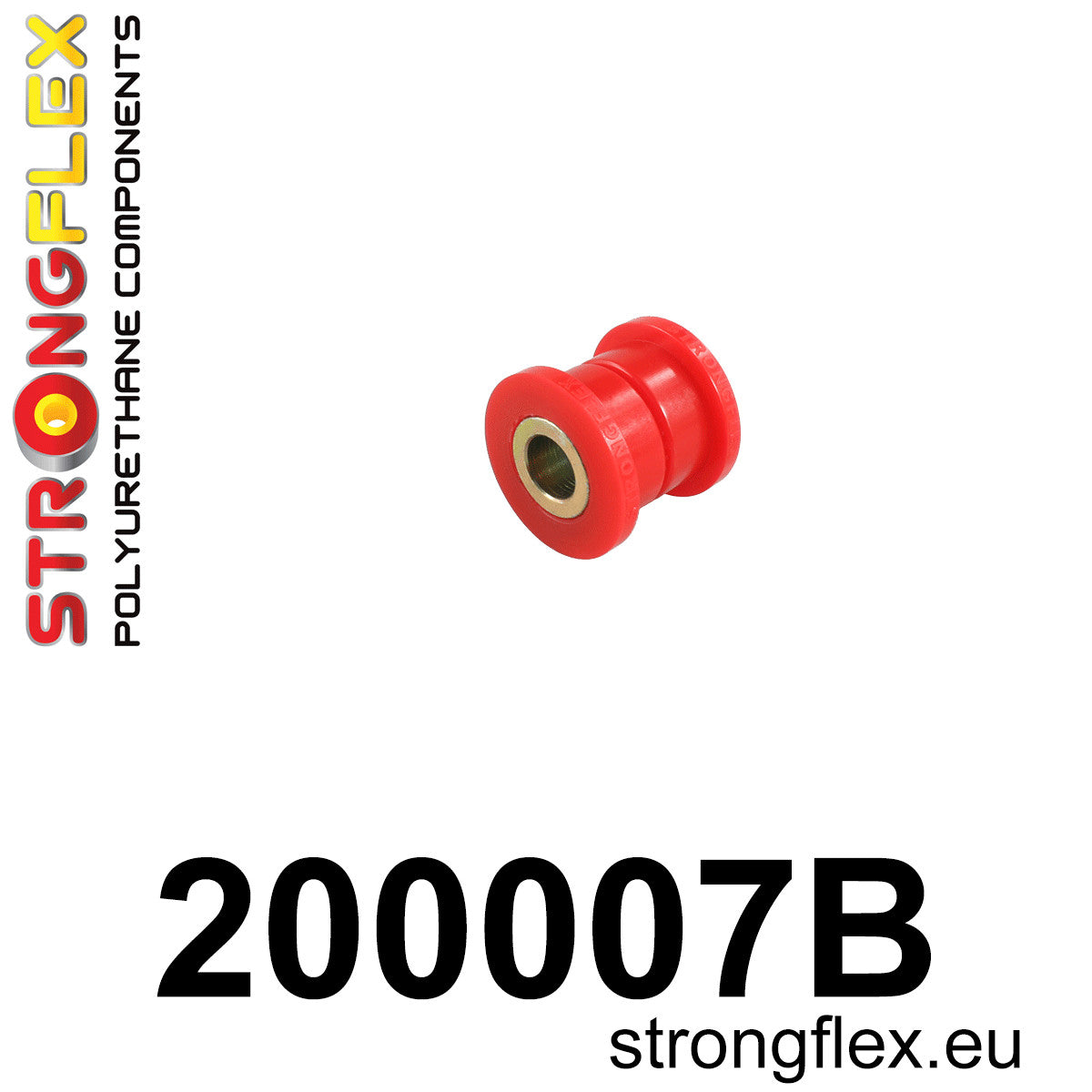 200007B Rear panhard rod mount - to the body Standard (Red) Suzuki Ignis I (00-05) FH