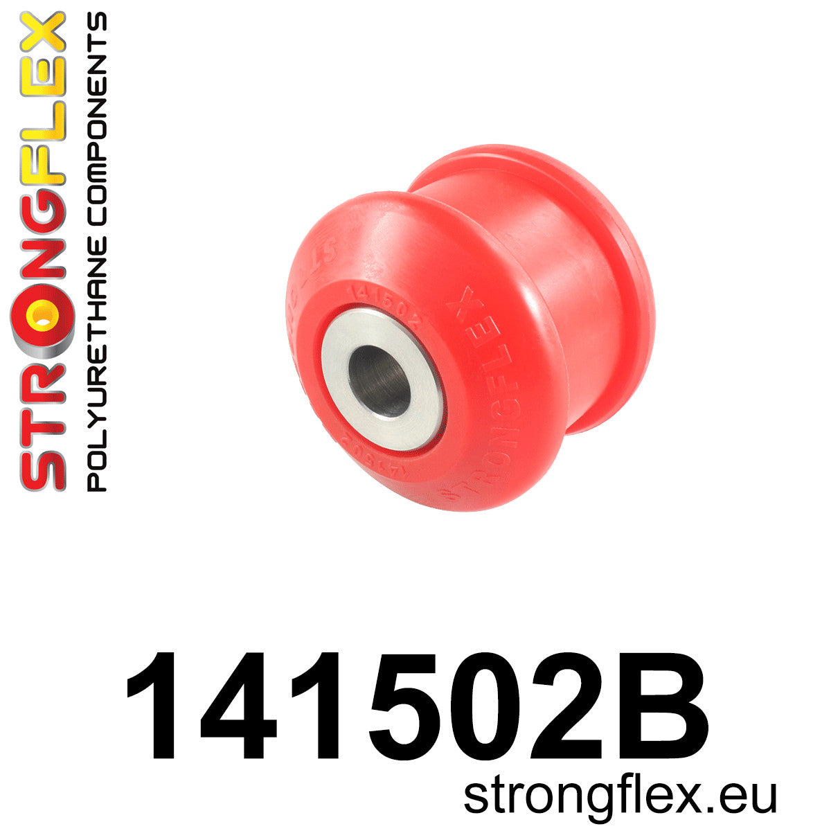 141502B Front wishbone bush - front Standard (Red) Citroën Berlingo II (08-18)