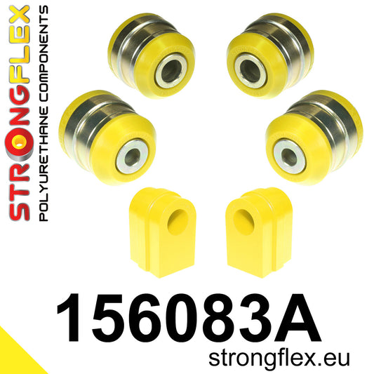 156083A Front suspension bush kit SPORT Sport (Yellow) Renault Scenic III (09-16)