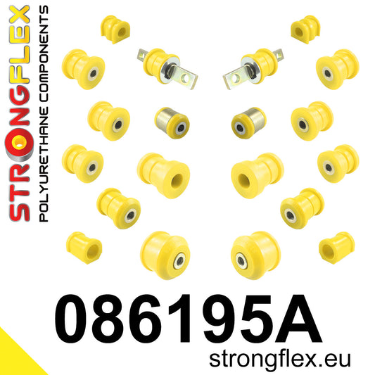 086195A Full suspension bush kit SPORT Sport (Yellow) Acura RSX (01-06) DC5