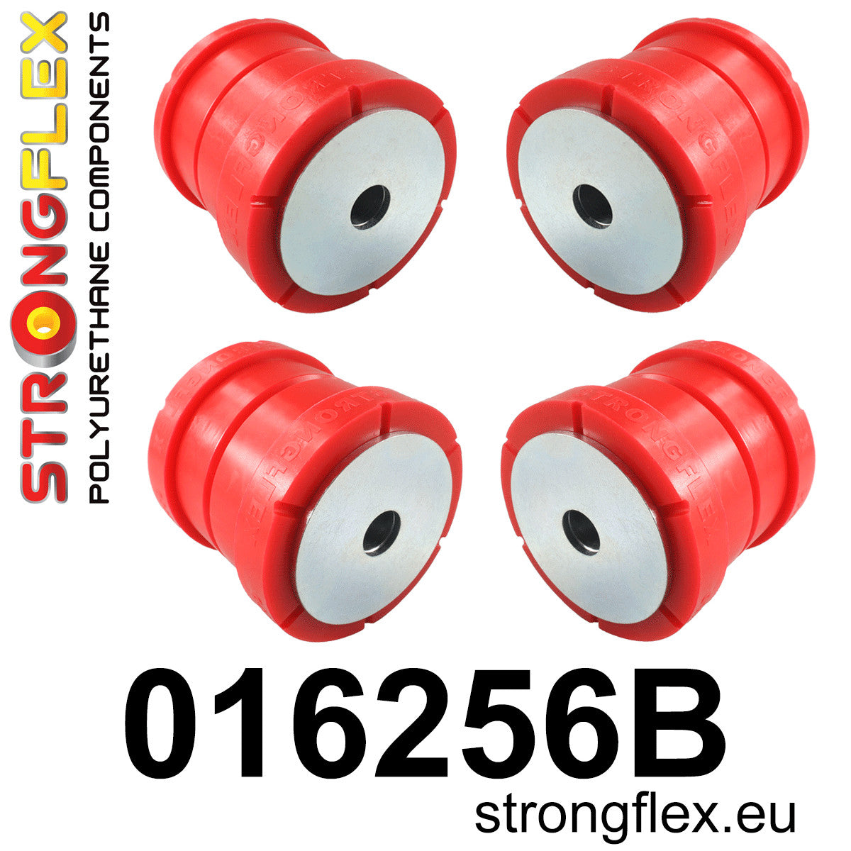 016256B Rear subframe bush kit Standard (Red) Alfa Romeo Stelvio (16-)