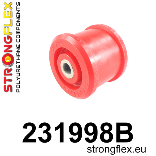 231998B Rear diff mount - front bush Standard (Red) Volvo Seria 700 760 (81-92)