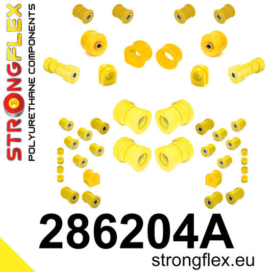 286204A Full suspension bush kit R33 R34 AWD SPORT Sport (Yellow) Nissan Skyline IX (93-98) R33