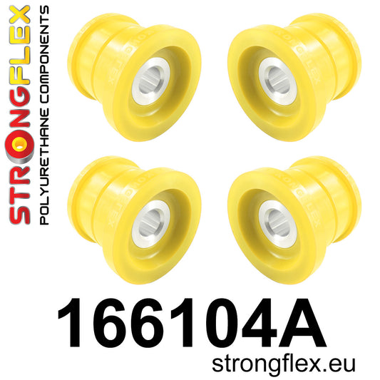 166104A Rear subframe bush kit SPORT Sport (Yellow) Maserati GranCabrio (10-19)