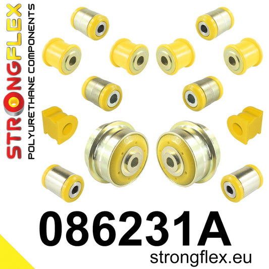 086231A Rear suspension bush kit SPORT Sport (Yellow) Honda Accord VII (02-08)