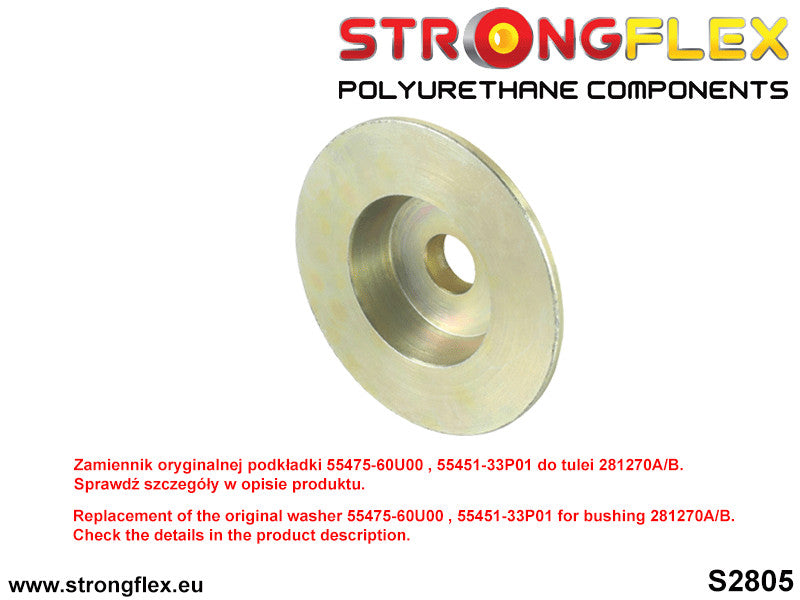 286116A Full suspension bush kit SPORT Sport (Yellow) Nissan S-chassis (180SX / 200SX / 240SX / Silvia) VI (94-99) S14