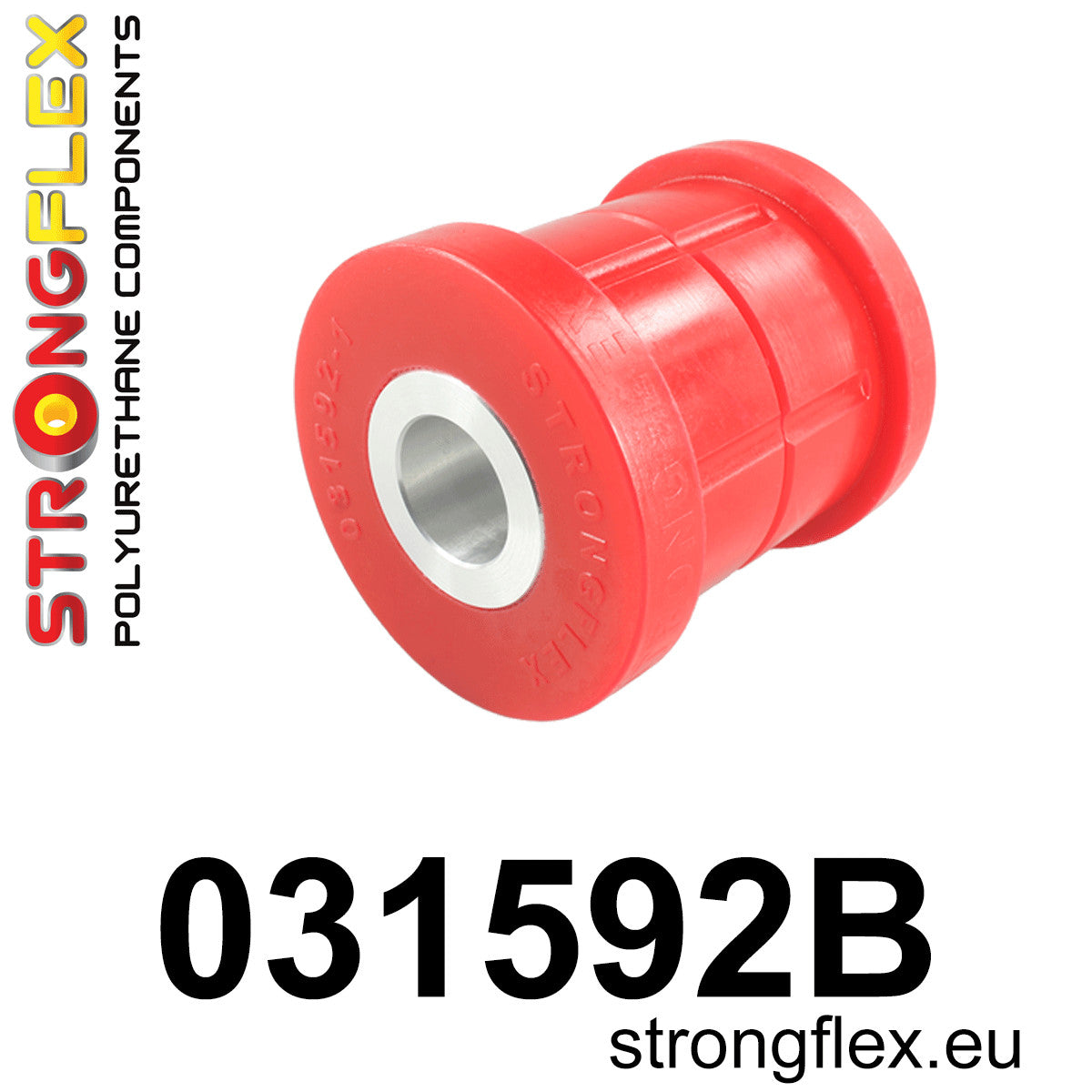 031592B Rear subframe - front bush Standard (Red) BMW Seria 1 I (04-13) E81 / E82 / E87 / E88
