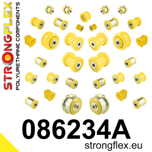 086234A Full suspension bush kit SPORT Sport (Yellow) Honda Accord VII (02-08)