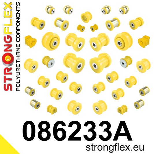 086233A Full suspension bush kit SPORT Sport (Yellow) Acura TL III (03-08) UA6 / UA7
