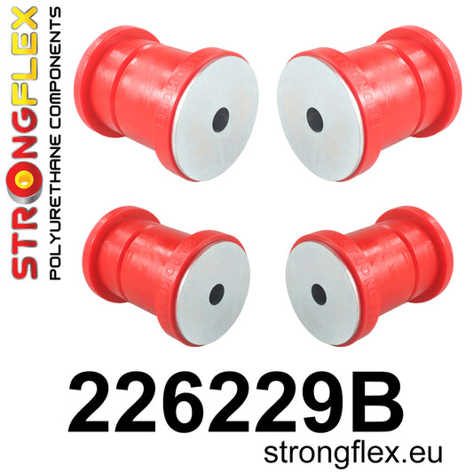 226229B Rear subframe bush kit - after 29.05.2012 Standard (Red) Audi A3 / S3 / RS3 III (13-21) 8V