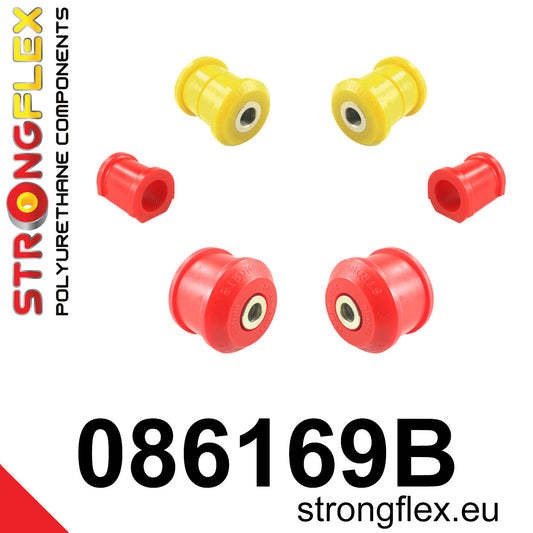 086169B Front suspension bush kit Standard (Red) Acura RSX (01-06) DC5