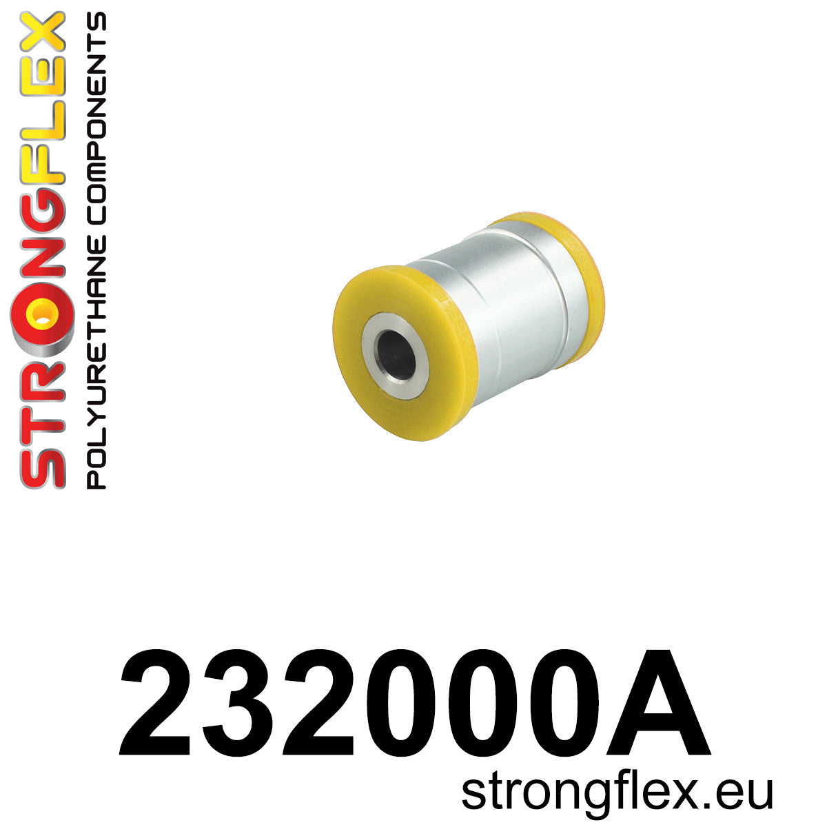 232000A Rear lower wishbone bush – inside SPORT Sport (Yellow) Volvo S60 S60 II (10-18)