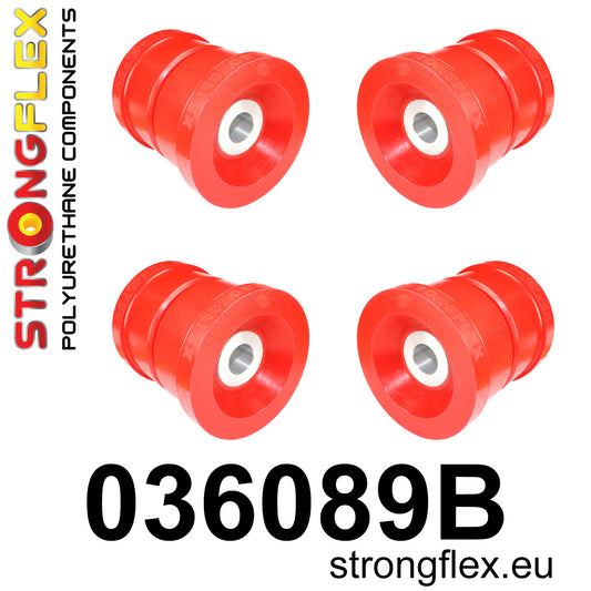 036089B Rear subframe bush kit Standard (Red) BMW Seria 7 III (94-01) E38