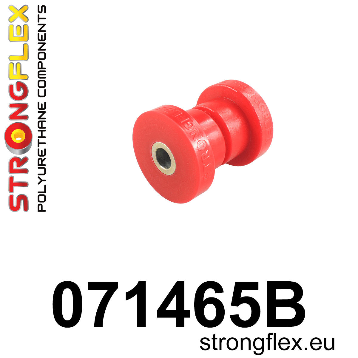 071465B Front wishbone front bush - bolt 12mm Standard (Red) Ford Focus MK1 (98-05)