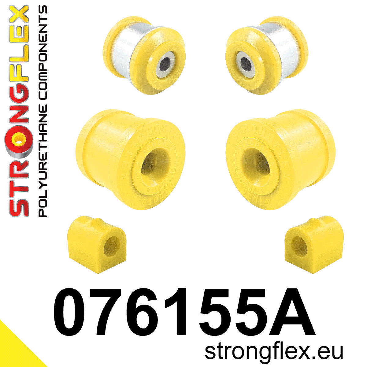 076155A Front suspension bush kit SPORT Sport (Yellow) Ford Mondeo MK IV (07-14)