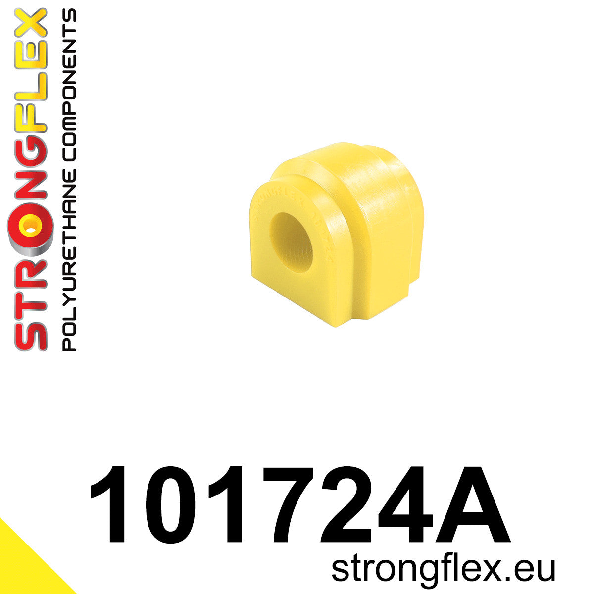 101724A Front anti roll bar bush 22,7mm SPORT Sport (Yellow) Fiat 124 Spider II (16-20)