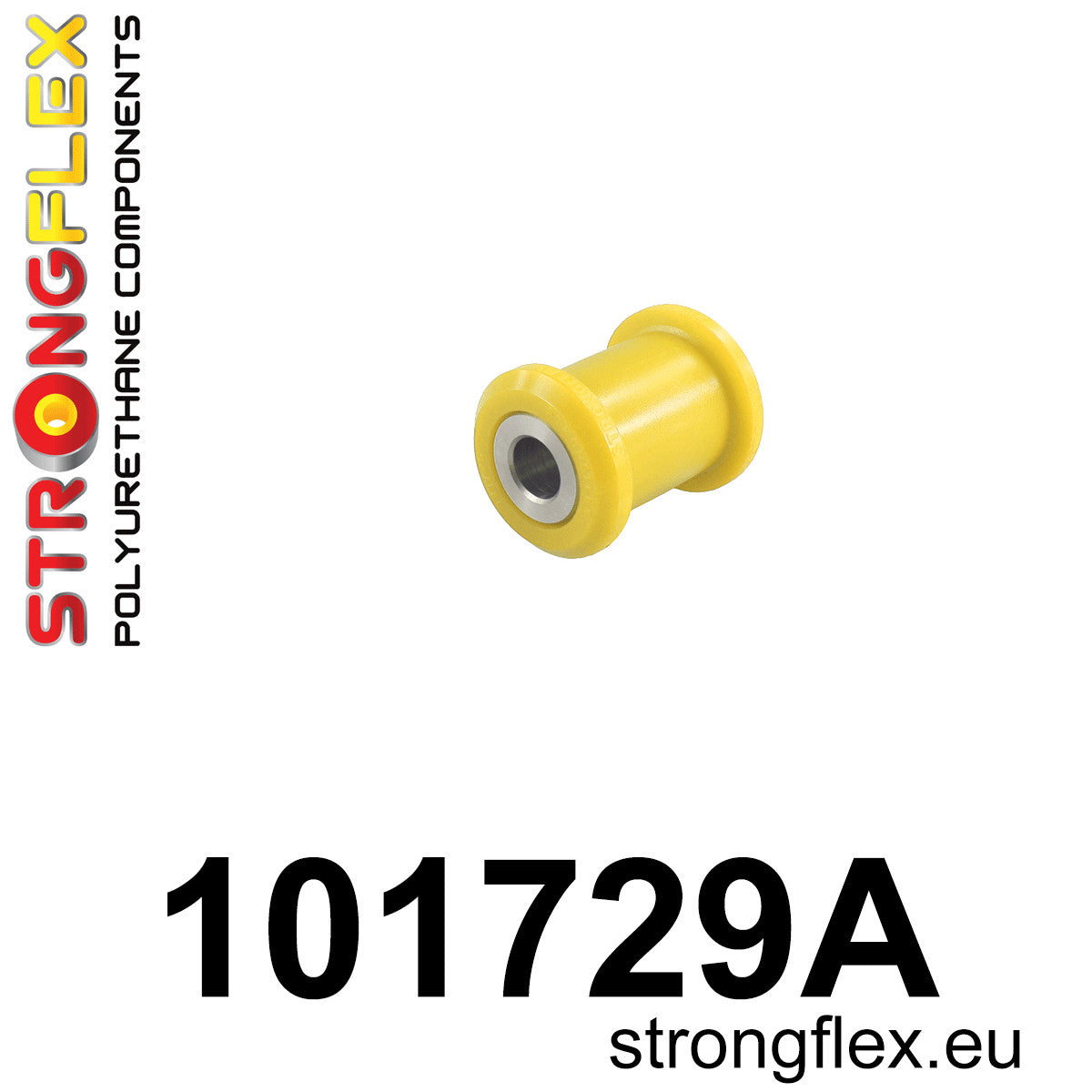 101729A Rear hub bush - lower SPORT Sport (Yellow) Fiat 124 Spider II (16-20)