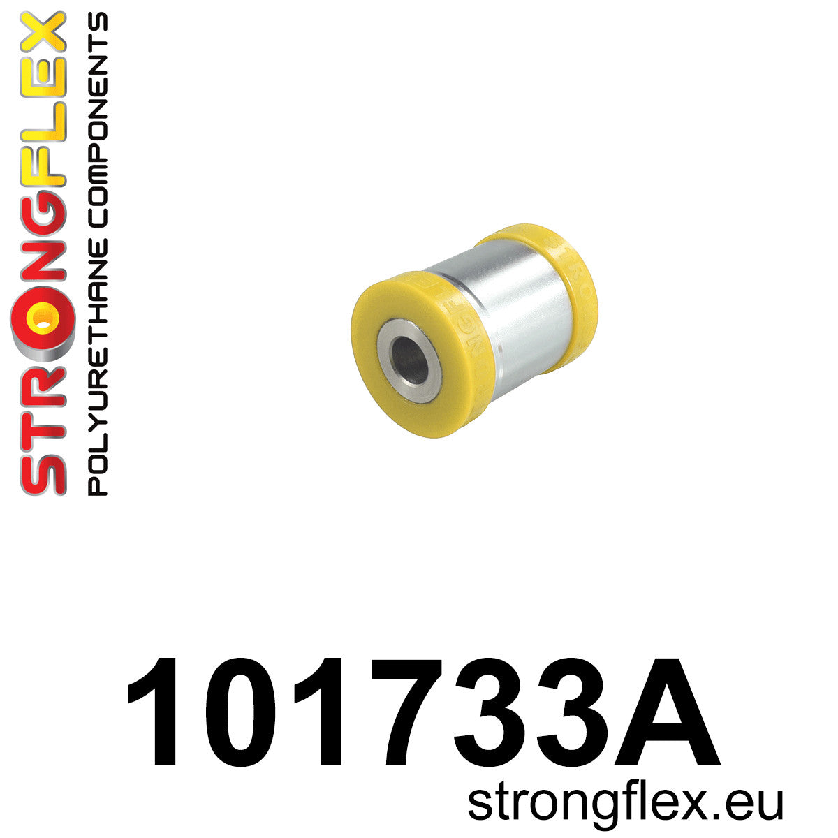 101733A Rear upper arm to shock mount bush SPORT Sport (Yellow) Fiat 124 Spider II (16-20)