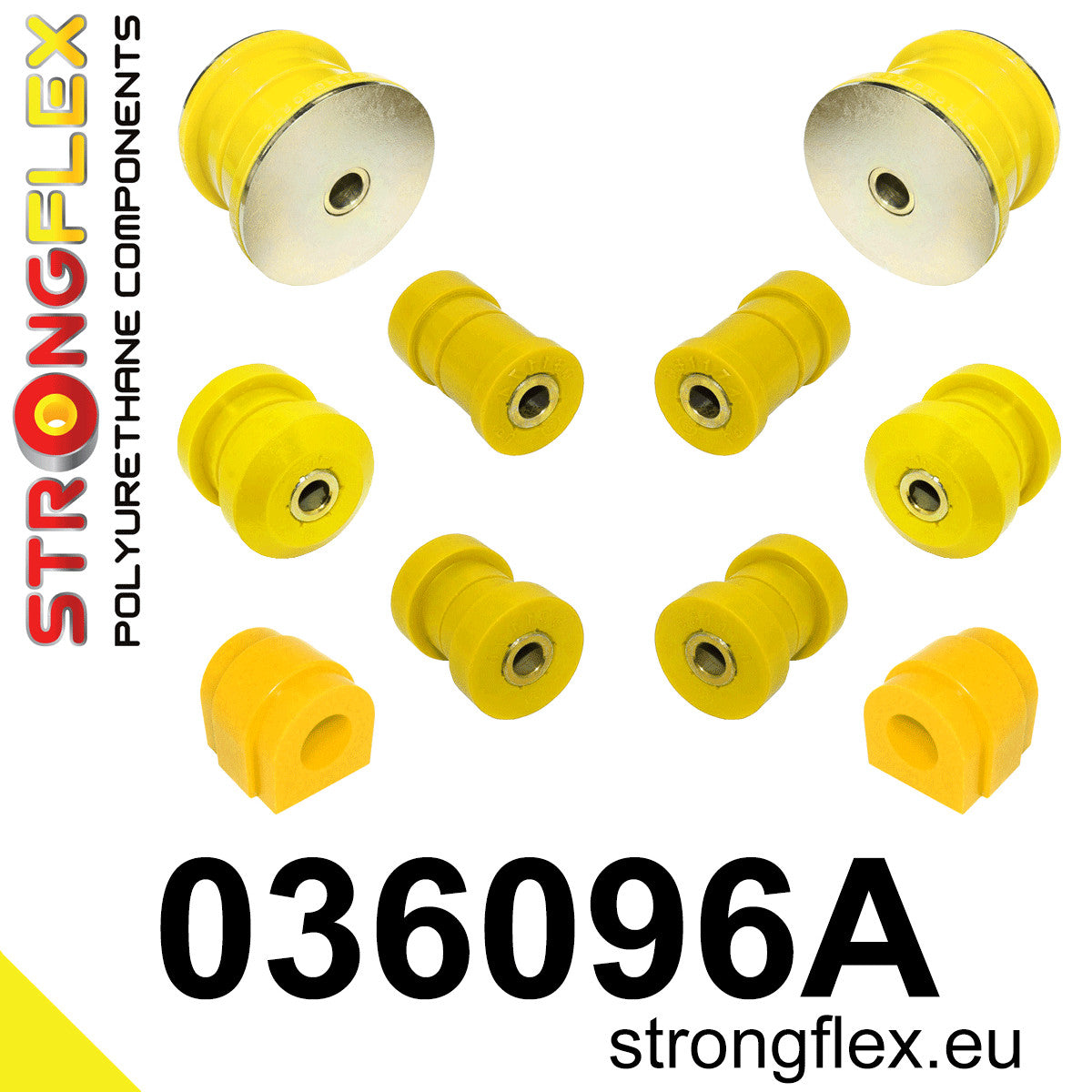 036096A Rear suspension bush kit SPORT Sport (Yellow) BMW X3 I (03-10) E83