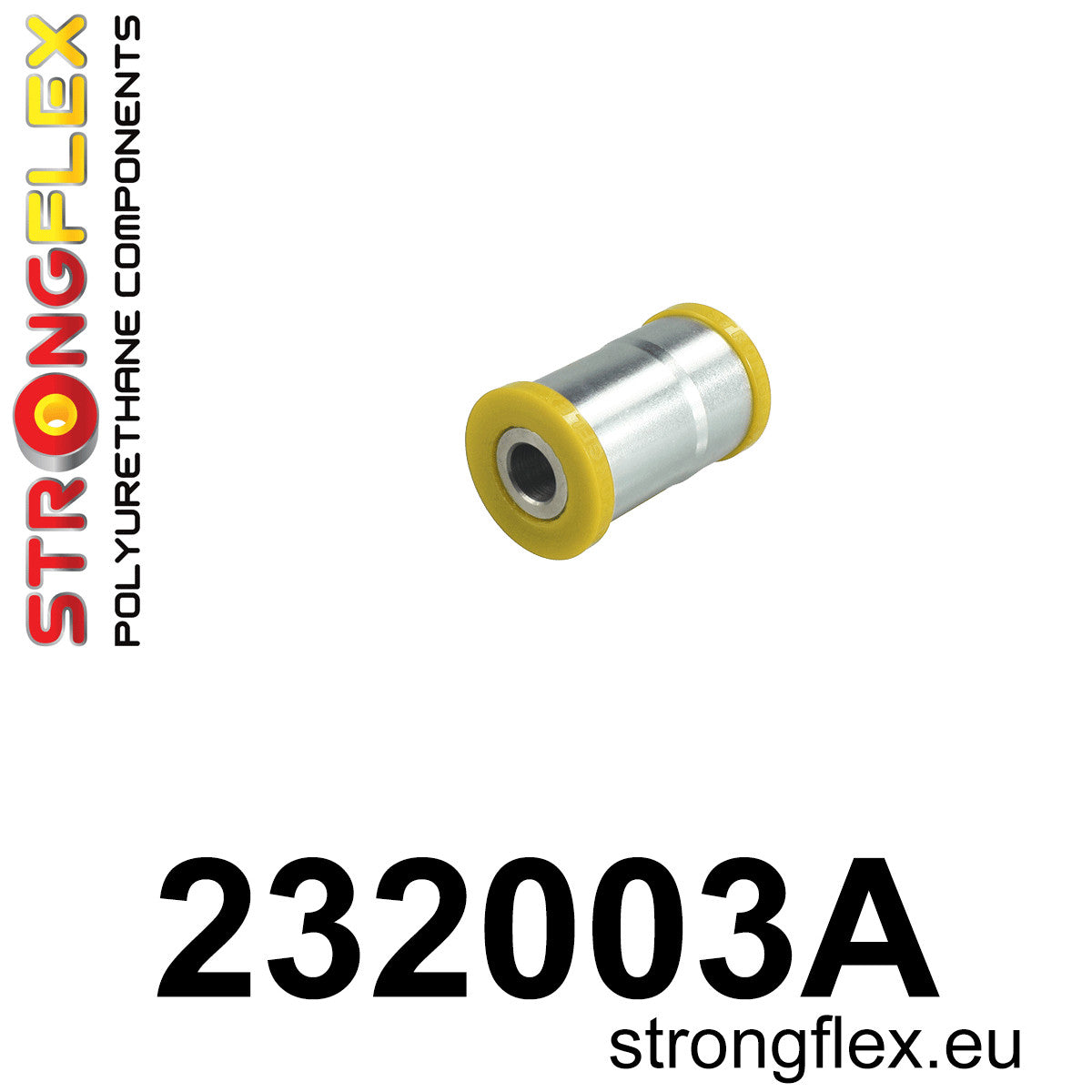 232003A Rear lower wishbone bush – inside SPORT Sport (Yellow) Volvo C30 (06-13)