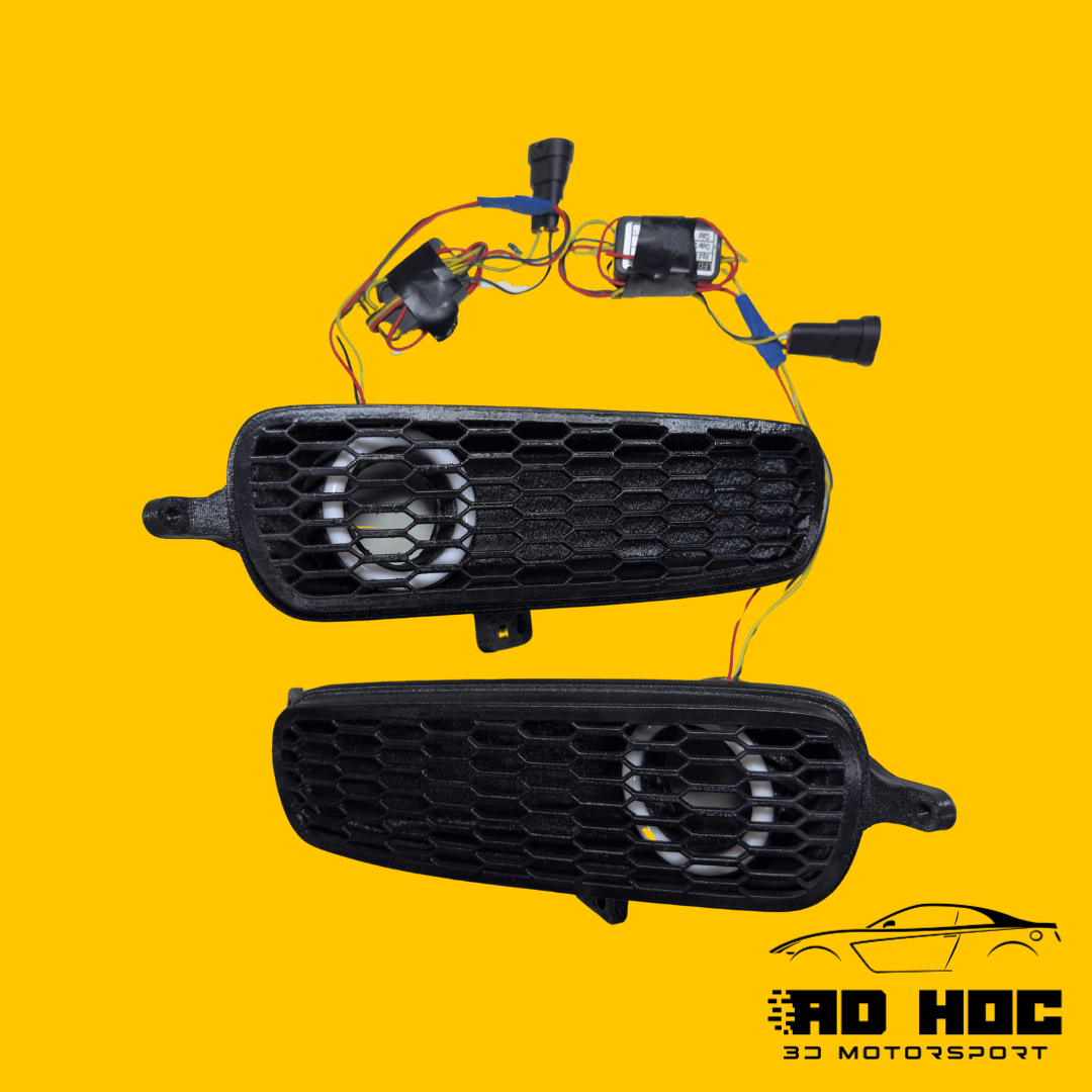Convogliatori Frontali con angel eyes per Ford Fiesta MK8 ST e ST Line