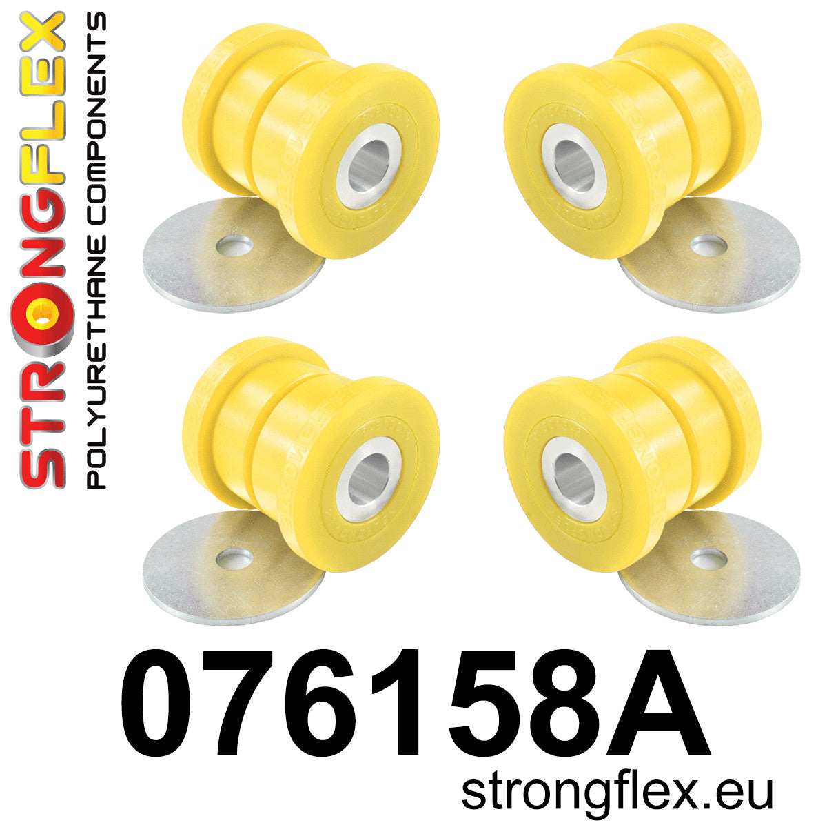 076158A Rear subframe bush kit SPORT Sport (Yellow) Ford Mondeo MK IV (07-14)