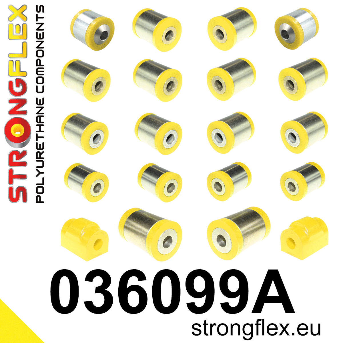 036099A Rear suspension bush kit SPORT Sport (Yellow) Toyota Supra V (19-) DB