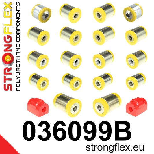 036099B Rear suspension bush kit Standard (Red) Toyota Supra V (19-) DB
