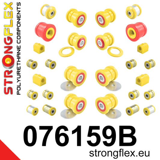 076159B Full suspension bush kit Standard (Red) Ford Mondeo MK IV (07-14)