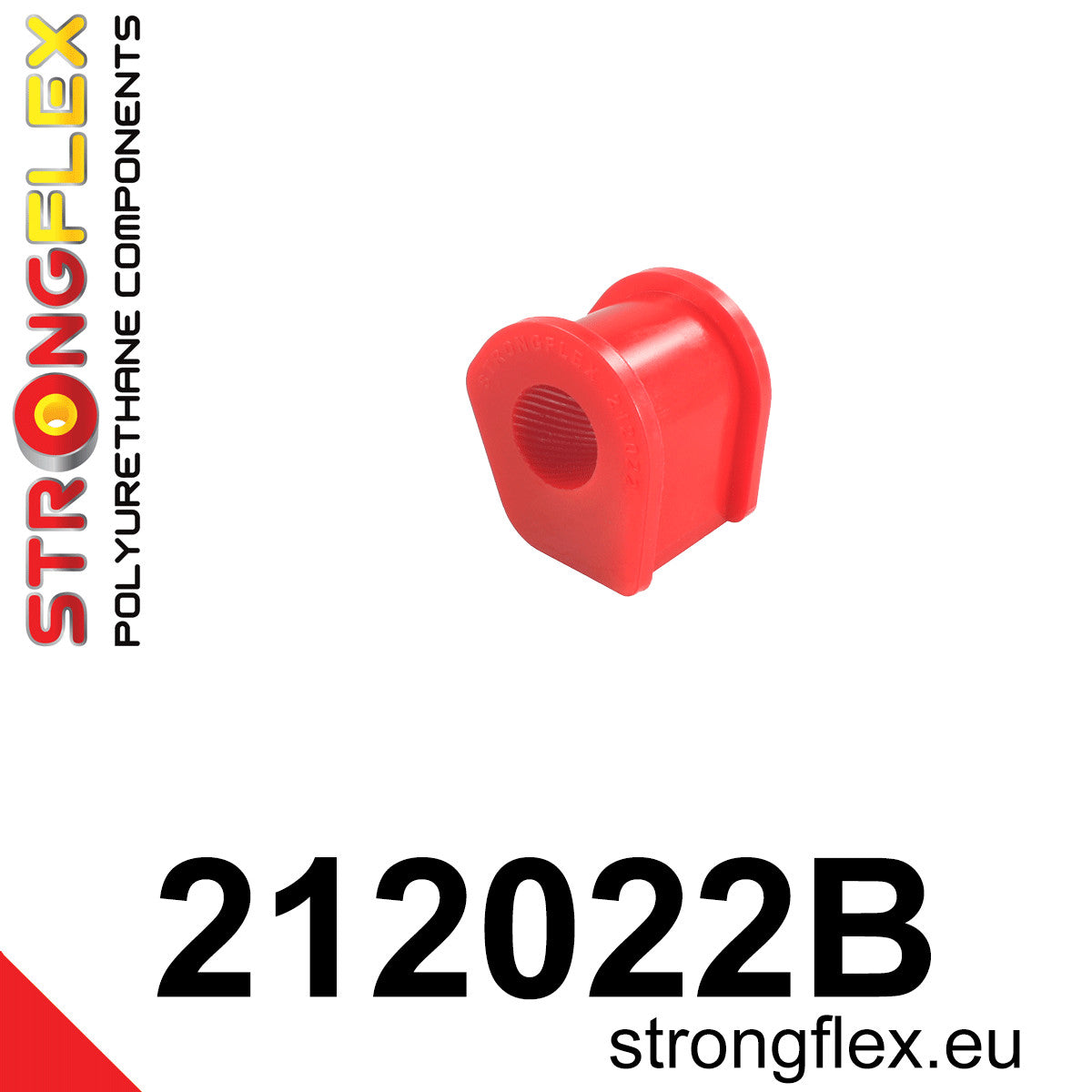 212022B Front anti roll bar bush Standard (Red) Citroën C1 I (05-14)