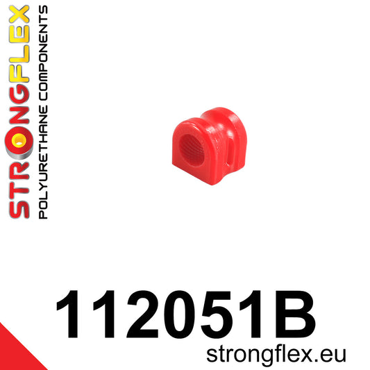 112051B Rear anti roll bar bush Standard (Red) Mercedes SLK R172 (11-19)