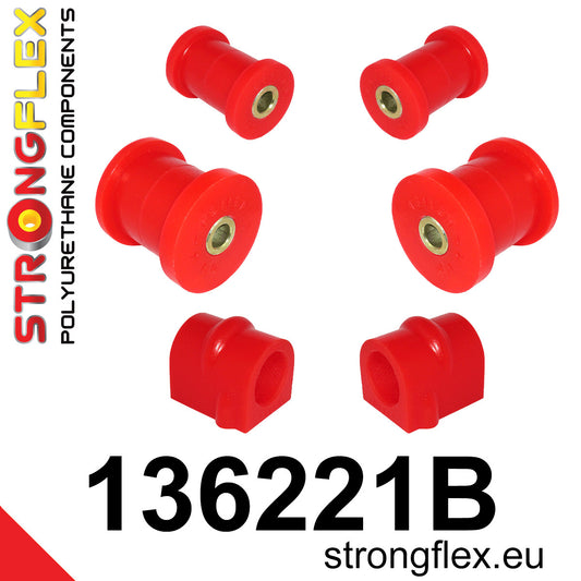 136221B Front suspension bush kit Standard (Red) Opel / Vauxhall Astra H (04-10)