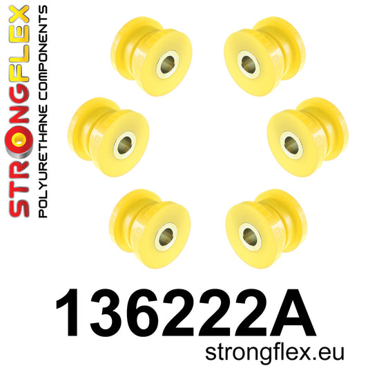 136222A Front subframe bush kit SPORT Sport (Yellow) Opel / Vauxhall Astra G (98-04)