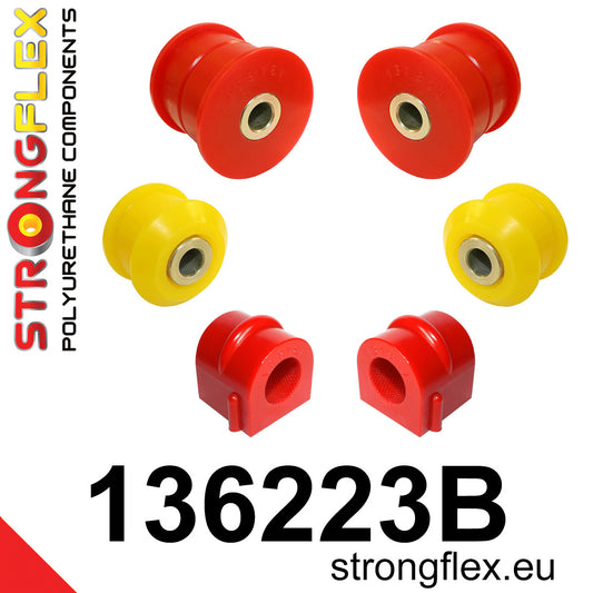136223B Front suspension bush kit Standard (Red) Opel / Vauxhall Omega B (94-99)