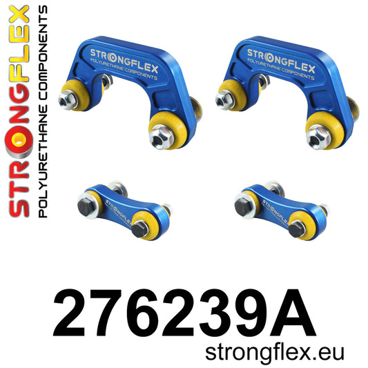 276239A Anti roll bar link kit SPORT Sport (Yellow) Saab 9-2X (04-06)