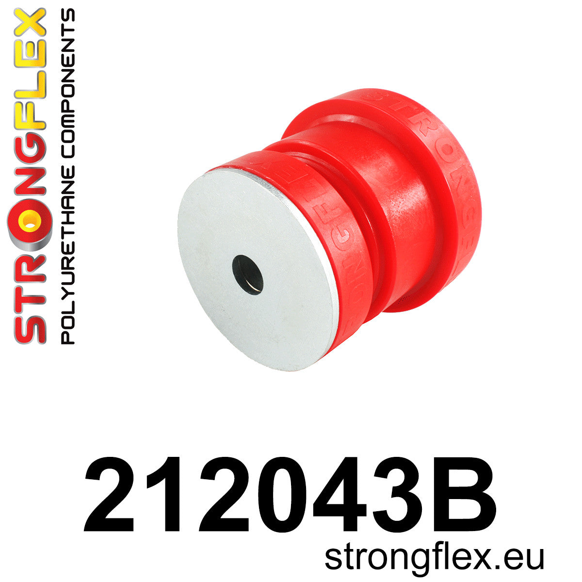 212043B Rear diff mount - front bush Standard (Red) Lexus RX III (09-15)