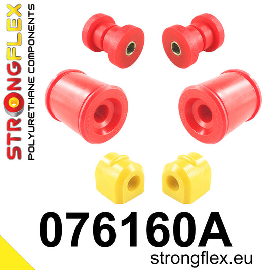 076160B Front suspension bush kit Standard (Red) Ford Focus MK2 (04-11)