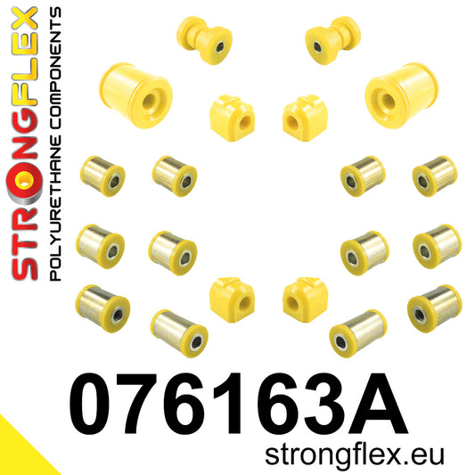 076163A Full suspension bush kit SPORT Sport (Yellow) Ford Focus MK2 (04-11)