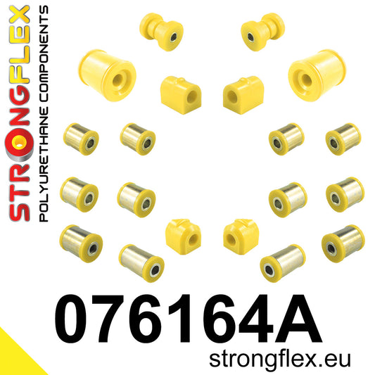 076164A Full suspension bush kit SPORT Sport (Yellow) Ford Focus MK3 (11-18)