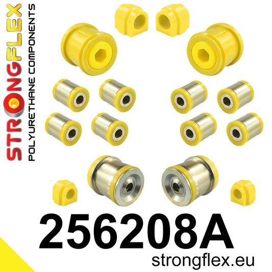 256208A Full suspension bush kit SPORT Sport (Yellow) Mini R55/R56/R57/R58/R59 (06-15)