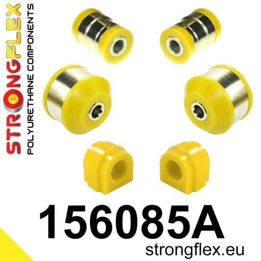 156085A Front suspension bush kit SPORT Sport (Yellow) Renault Captur I (13-19)